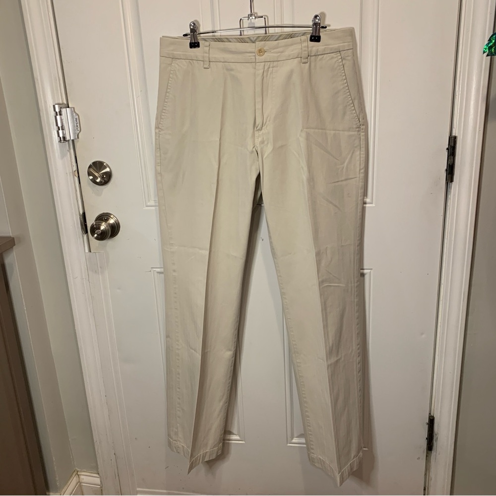 Banana Republic Sophisticated Classic Trousers Slacks Dress Pants 100% Cotton 33